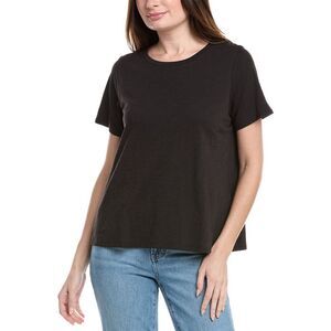 Eileen Fisher Black Short Sleeve Tee